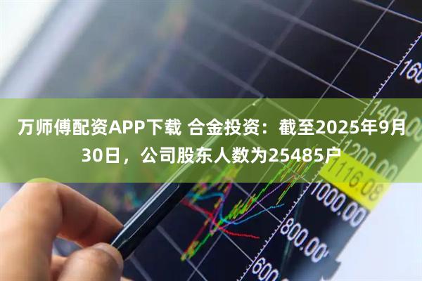 万师傅配资APP下载 合金投资：截至2025年9月30日，公司股东人数为25485户